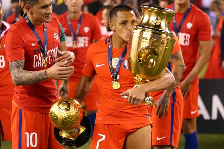 La Selección de Chile ganó la última Copa América disputada en Estados Unidos, precisamente frente a Argentina. (Foto: Reuters).