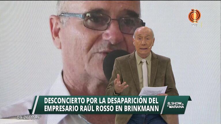 13 días sin rastros de Raúl Rosso