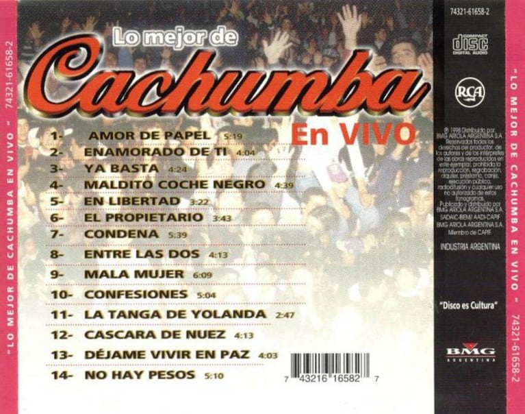 20 años después, Cachumba reedita su mejor disco