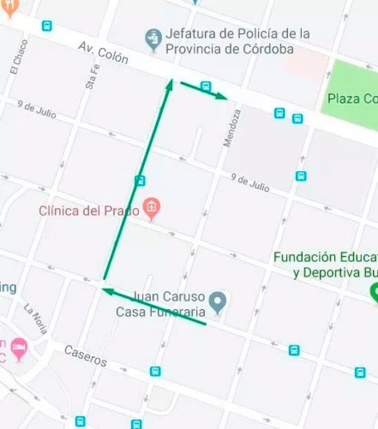 20 líneas de colectivos cambian su recorrido el viernes 24 de mayo