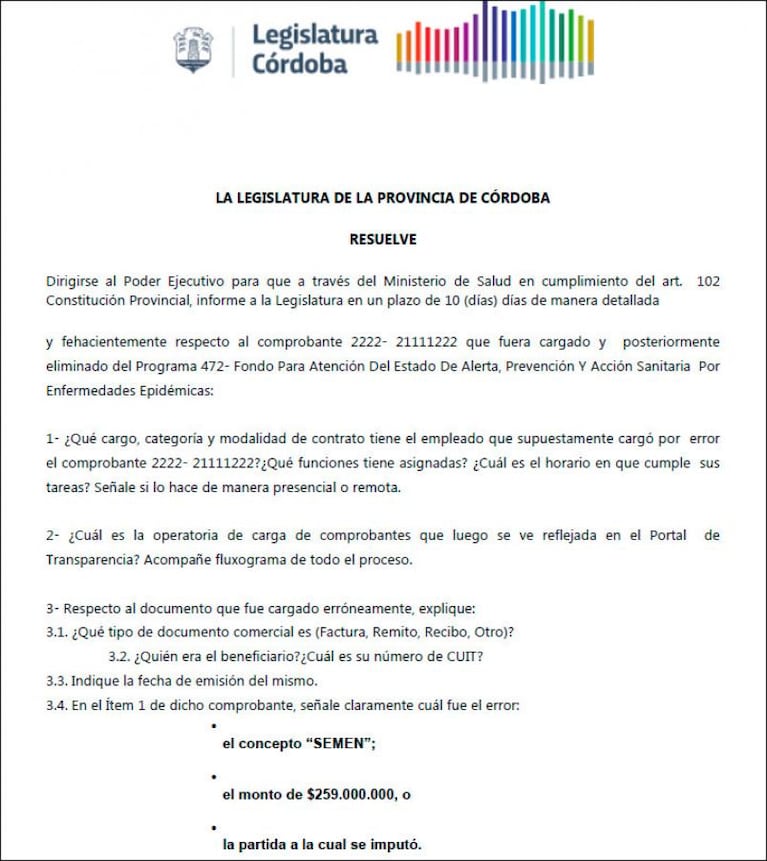 $259 millones en semen: sanciones y la duda de un negocio ganadero