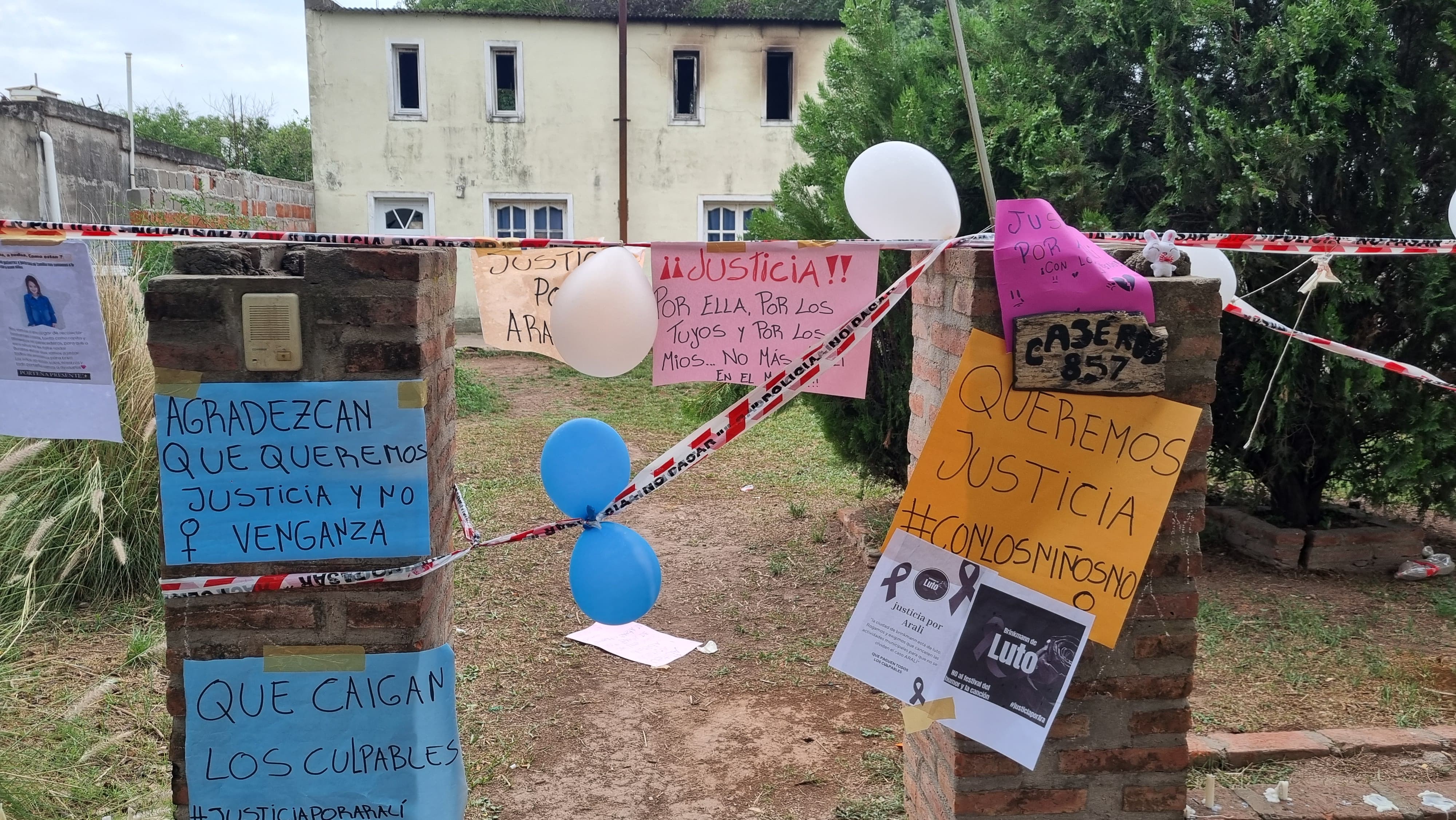 El pueblo de Brinkmann pide justicia por Aralí Vivas.