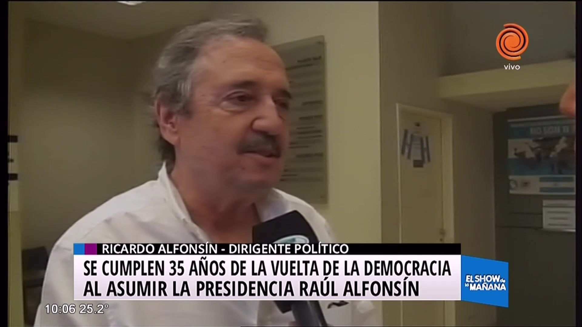 35 aniversario de la vuelta a la democracia