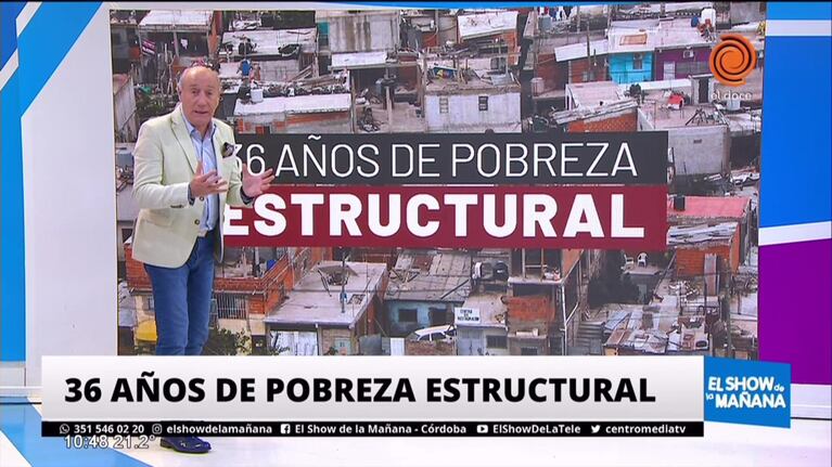 36 años de pobreza estructural