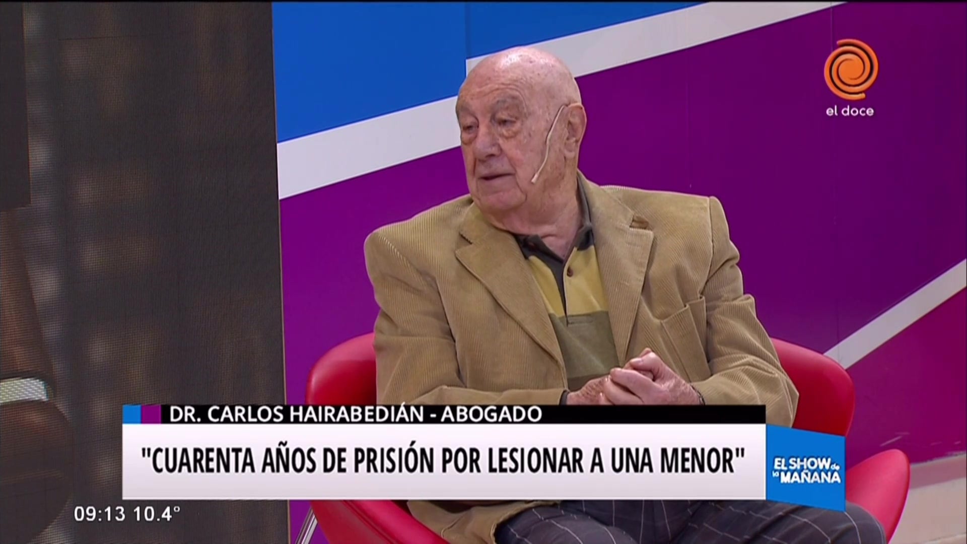 40 años de prisión por lesionar a una menor