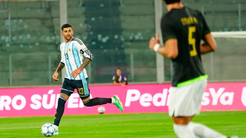 Cuti Romero, capitán de la Selección Argentina. Foto: Lucio Casalla / ElDoce.tv.