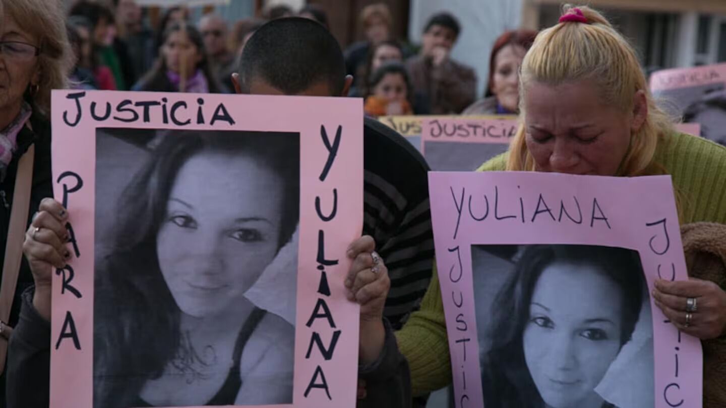 Pedido de justicia por  Yuliana Chevalier en 2021 ( Foto: archivo)