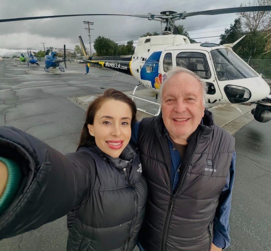 La periodista y el piloto fueron dos de las víctimas fatales.