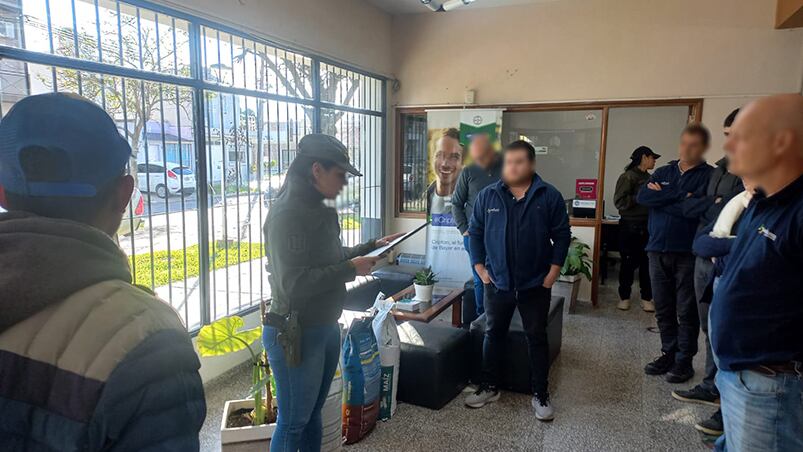 Lo secuestrado en el operativo asciende a 55 millones de pesos.