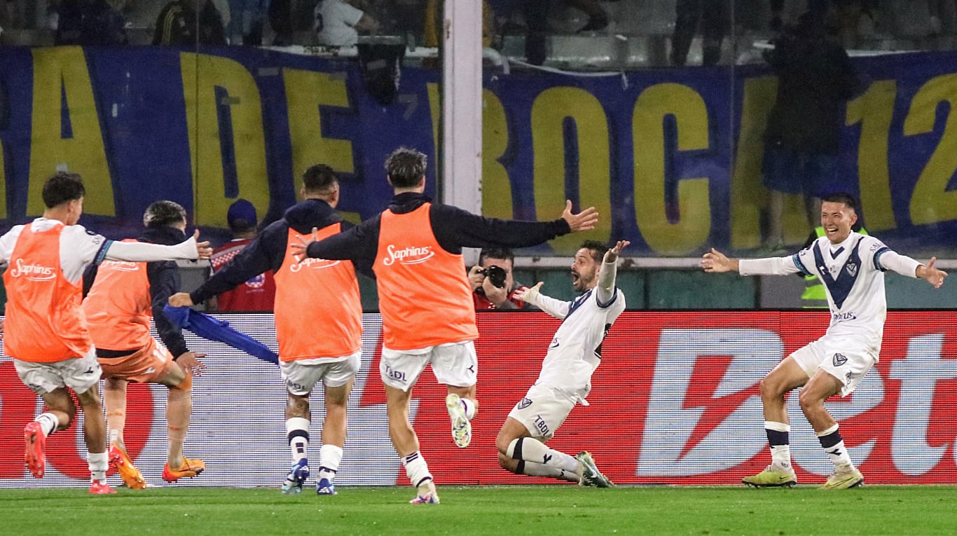 Vélez eliminó a Boca en el Kempes en la semifinal de la Copa Argentina 2024. (Foto: Fotobaires)