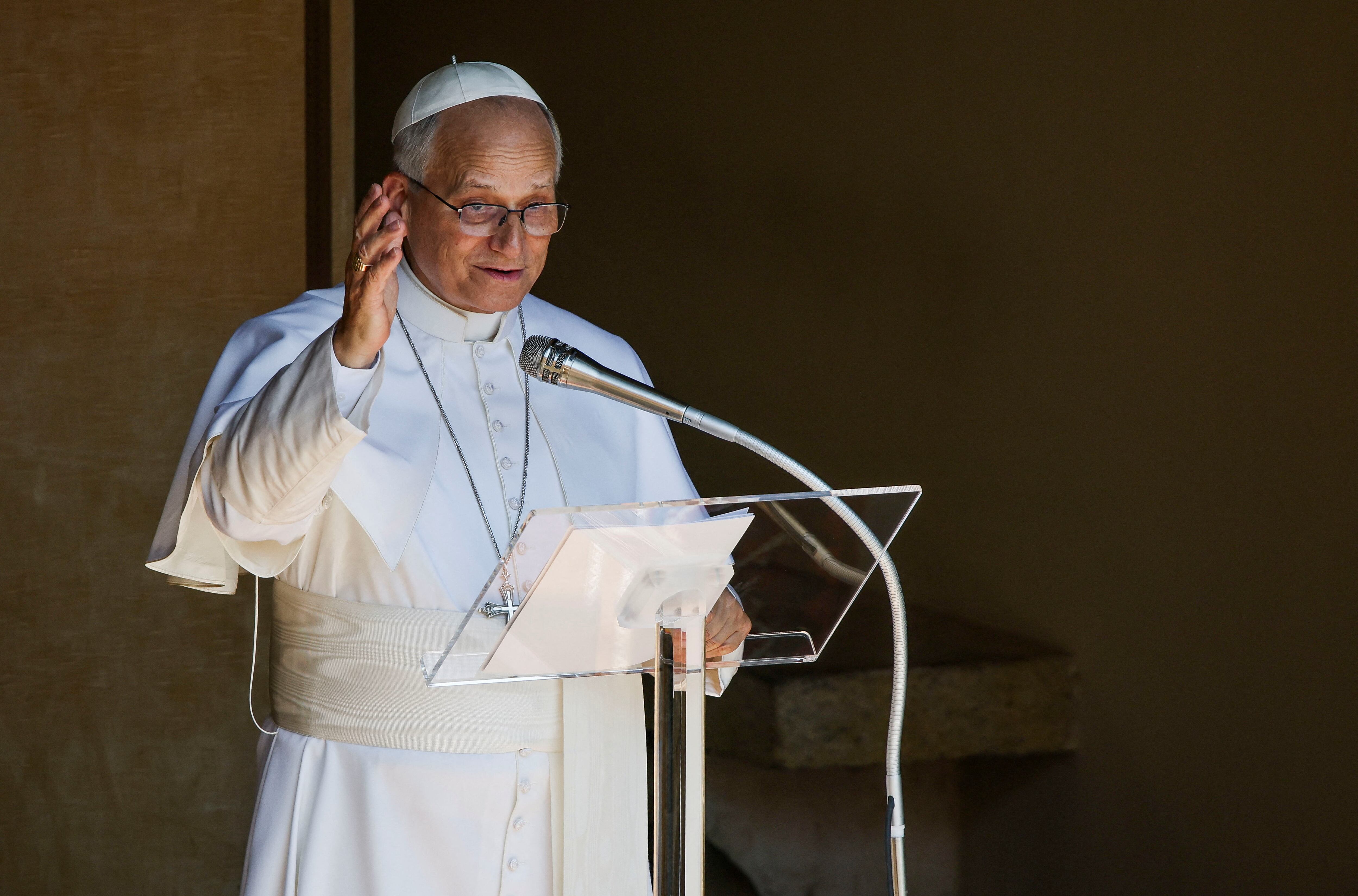El papa León XIV estará del 8 al 11 de noviembre en Argentina. REUTERS/Francesco Fotia