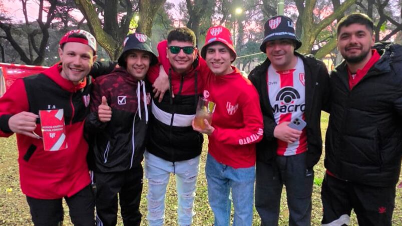 Los hinchas de Instituto coparon Rosario para el choque ante Platense por Copa Argentina.