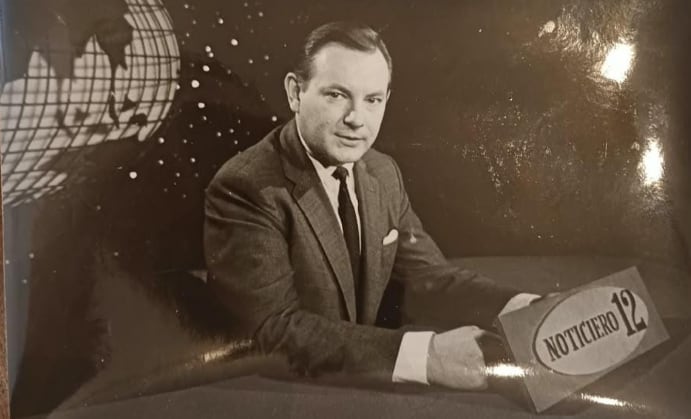 Murió Víctor Stasyszyn, el primer conductor de Noticiero Doce y pionero de la televisión cordobesa