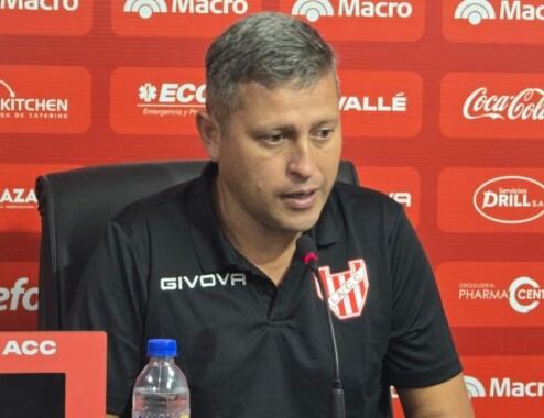 Diego Flores y un historial adverso ante Talleres.