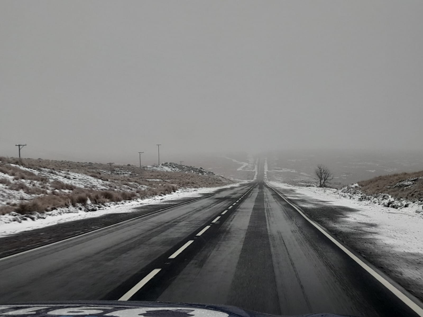 Nieve en las Altas Cumbres.