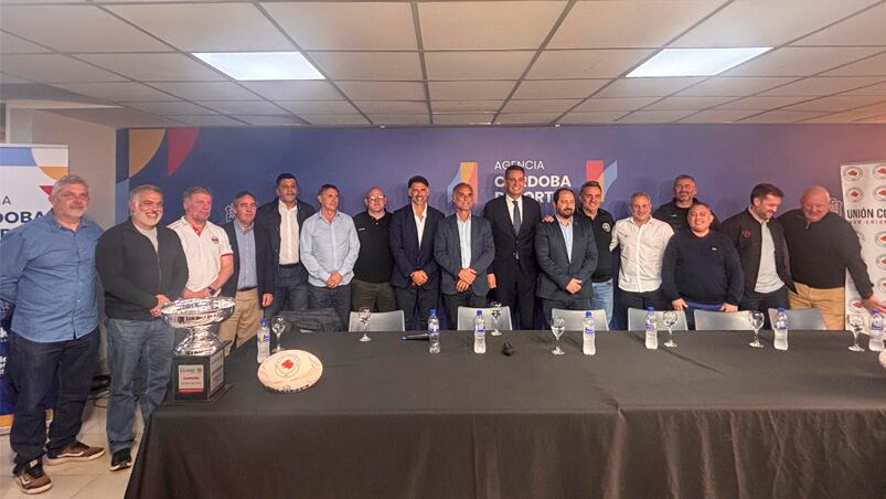 La presentación de las finales del rugby cordobés.
