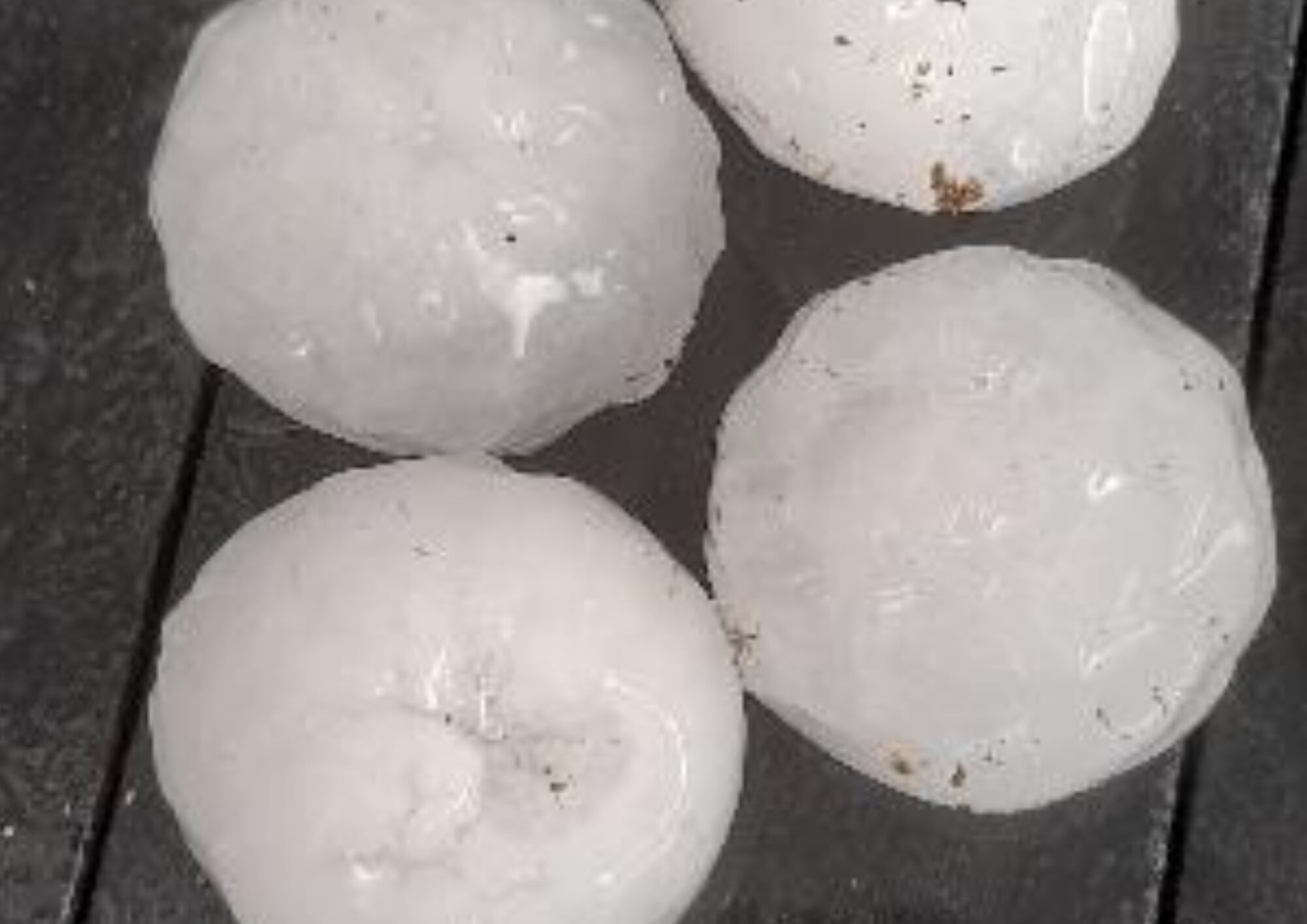 Granizo en Calchín