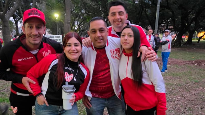 Los hinchas de Instituto coparon Rosario para el choque ante Platense por Copa Argentina.