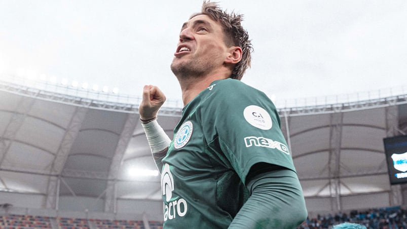 Cardozo, uno de los estandartes del Belgrano campeón.