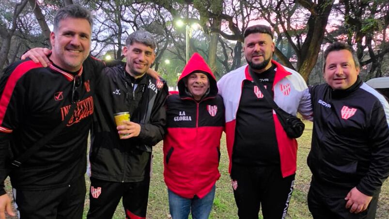 Los hinchas de Instituto coparon Rosario para el choque ante Platense por Copa Argentina.
