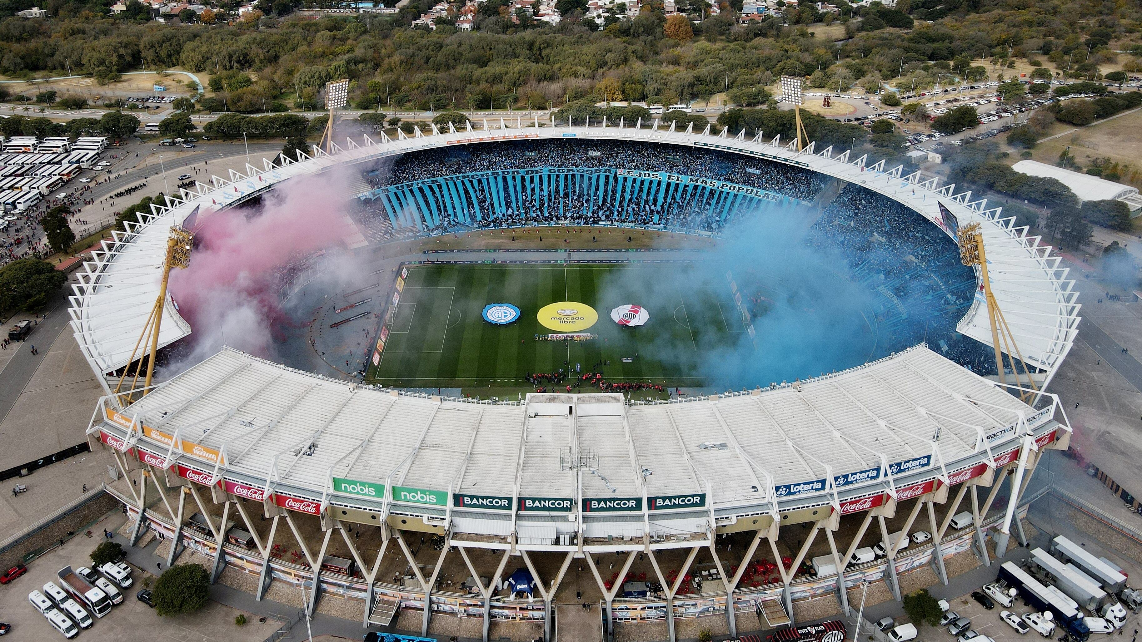 Torneo Clausura: Belgrano-River se muda de Alberdi al Kempes y con hinchada visitante