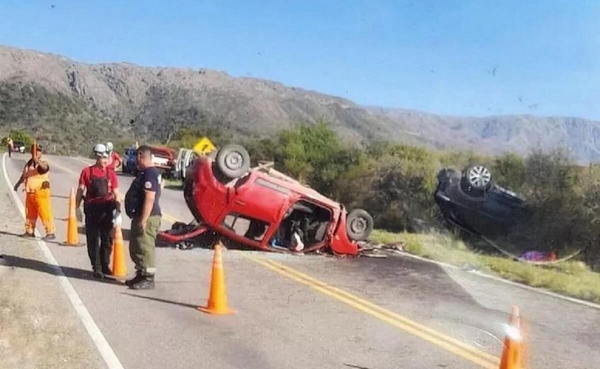 El choque de las Altas Cumbres el 29 de octubre de 2022.