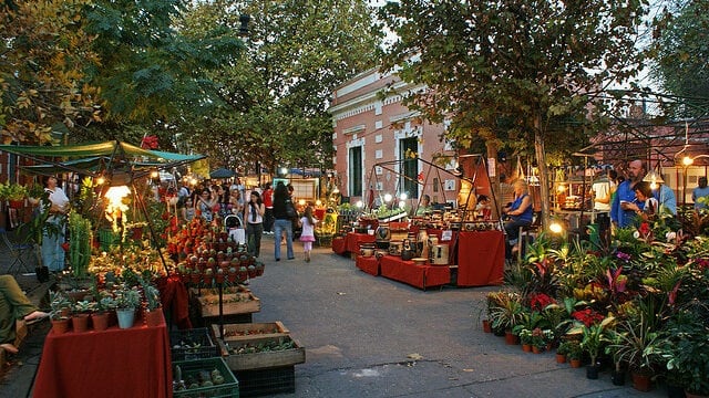 Trasladan la feria del Paseo de las Artes
