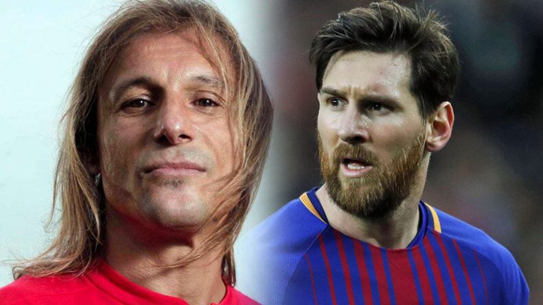 A Caniggia le preguntaron sobre Messi y Maradona y no dudó.