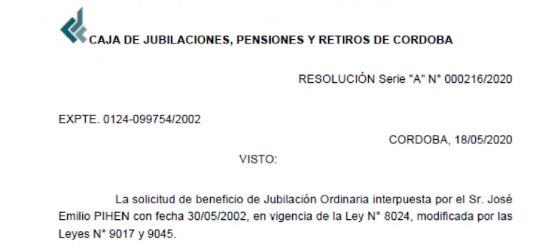 A José Pihen, legislador y líder de la CGT, le aprobaron la jubilación dos días antes de la reforma