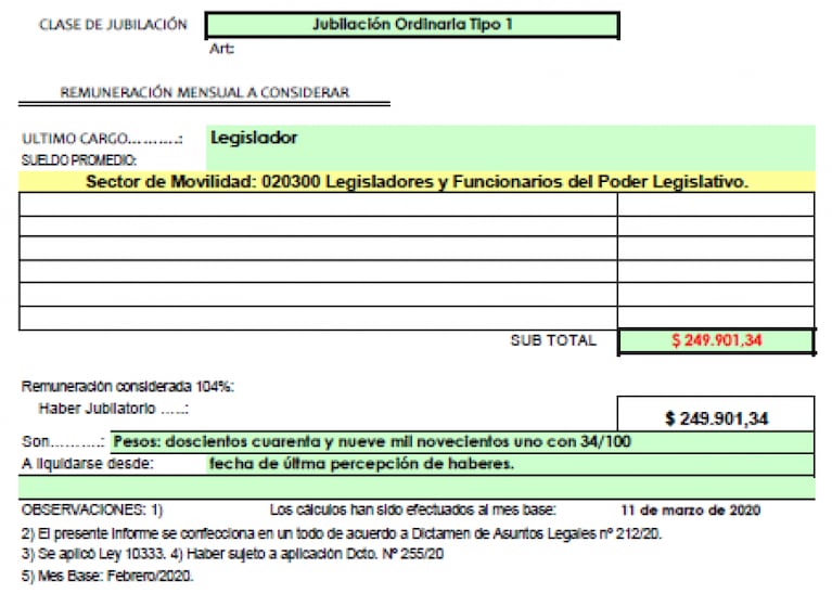 A José Pihen, legislador y líder de la CGT, le aprobaron la jubilación dos días antes de la reforma