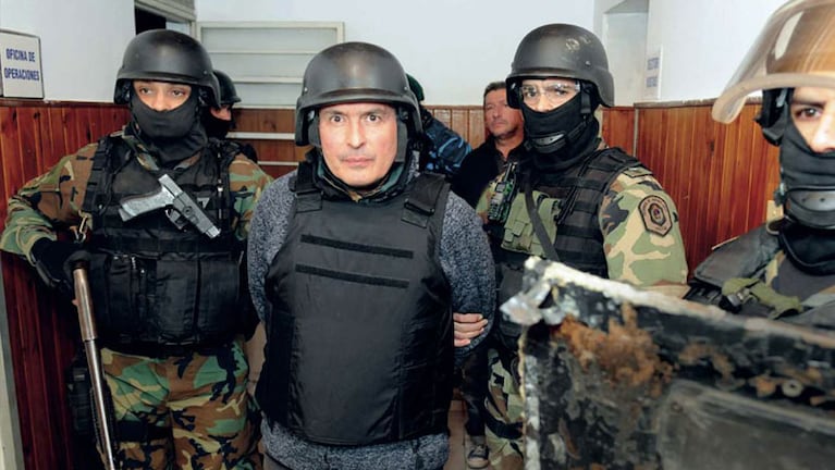 A López le secuestraron cuatro celulares tras su detención.