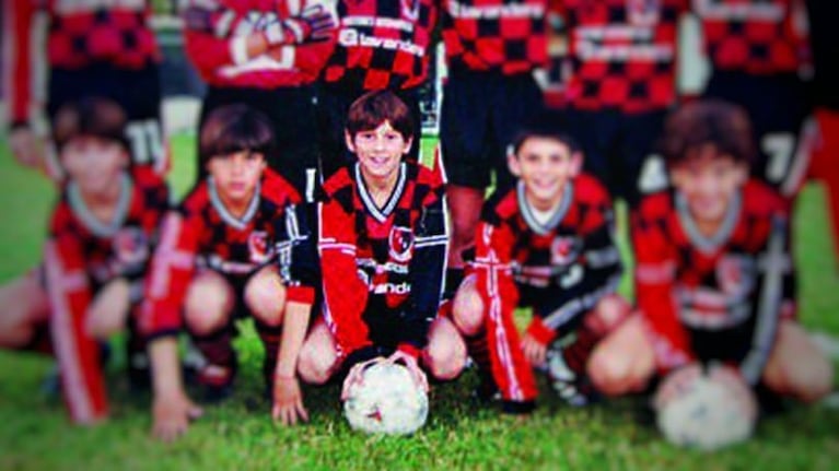 A los 13, Messi soñaba con llegar a la Selección.