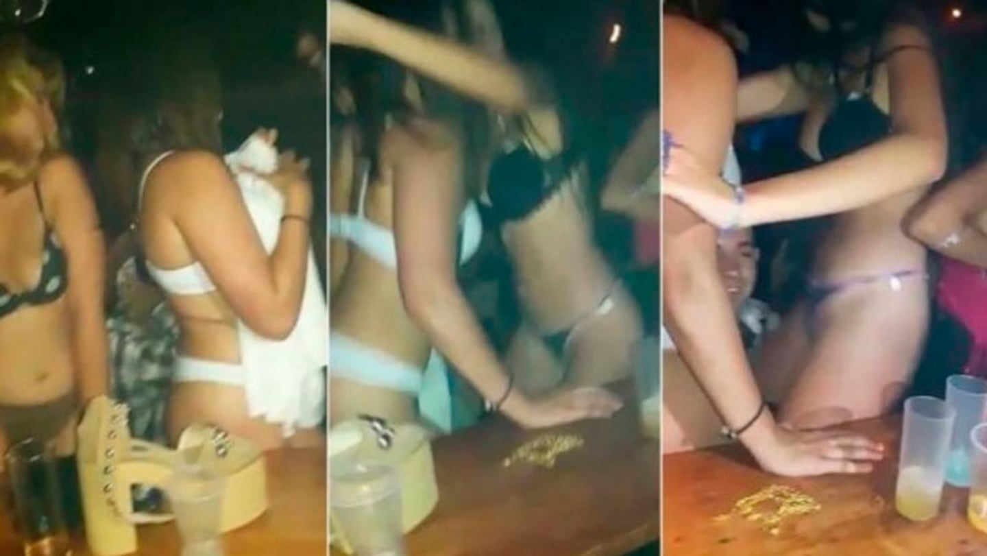 El boliche del escándalo: chicas se desnudan a cambio de tragos | ElDoce