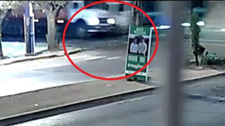 A pesar del fuerte impacto ninguno de los damnificados sufrió heridas de gravedad.