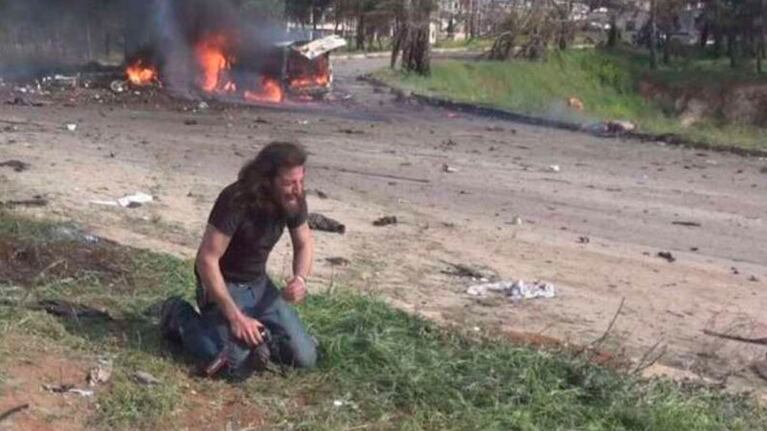 Abd Alkader Habak, el fotógrafo que se convirtió en símbolo de la violencia en Siria.