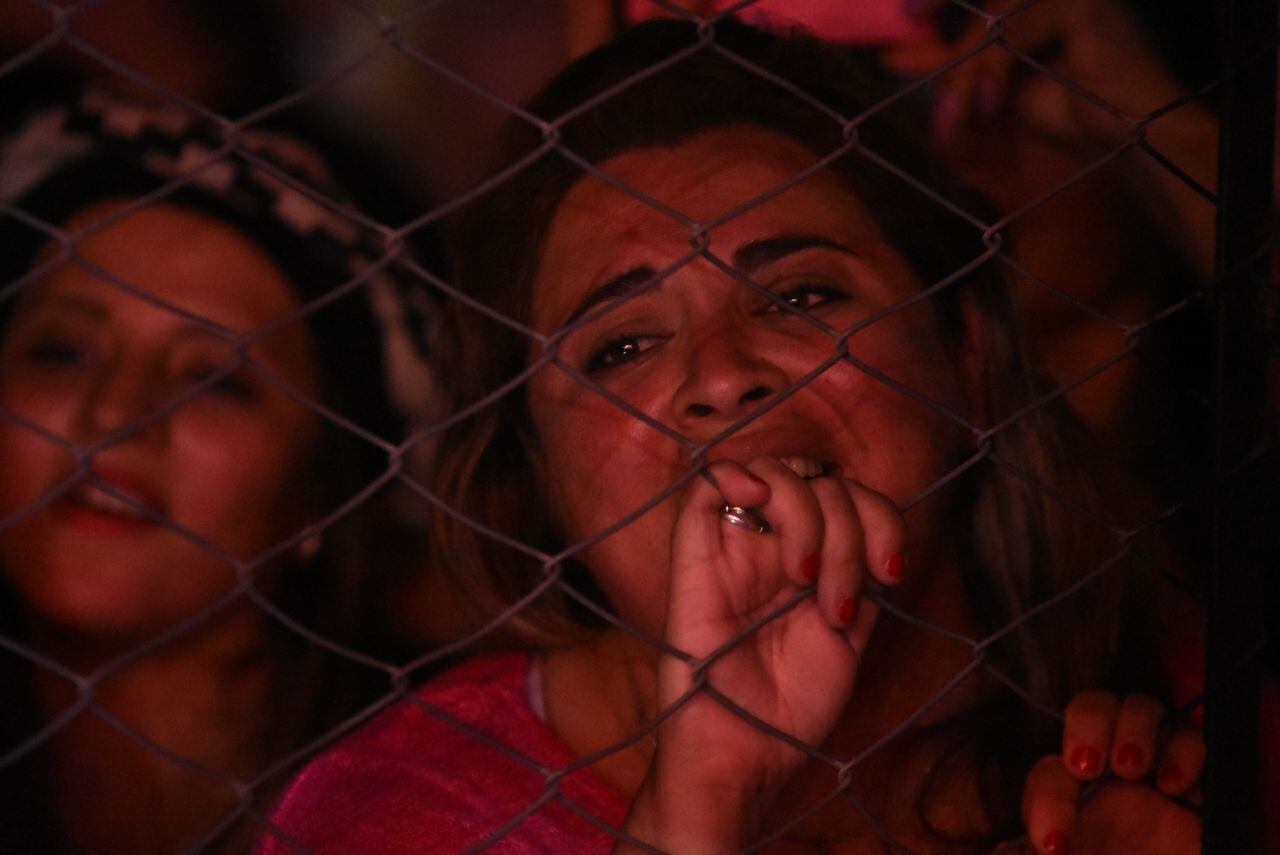 Abel Pintos convocó a 25 mil personas en Jesús María. Foto: Lucio Casalla.