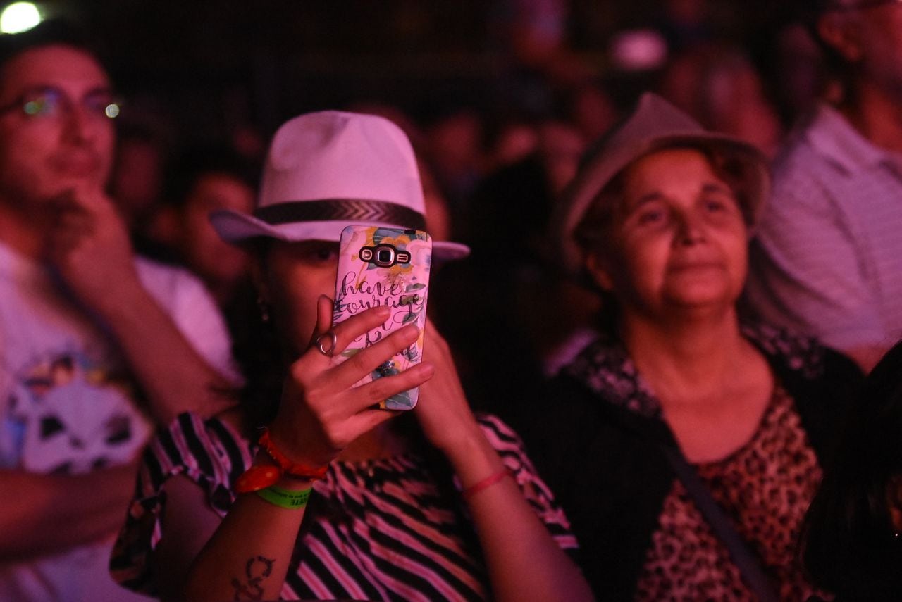 Abel Pintos convocó a 25 mil personas en Jesús María. Foto: Lucio Casalla.