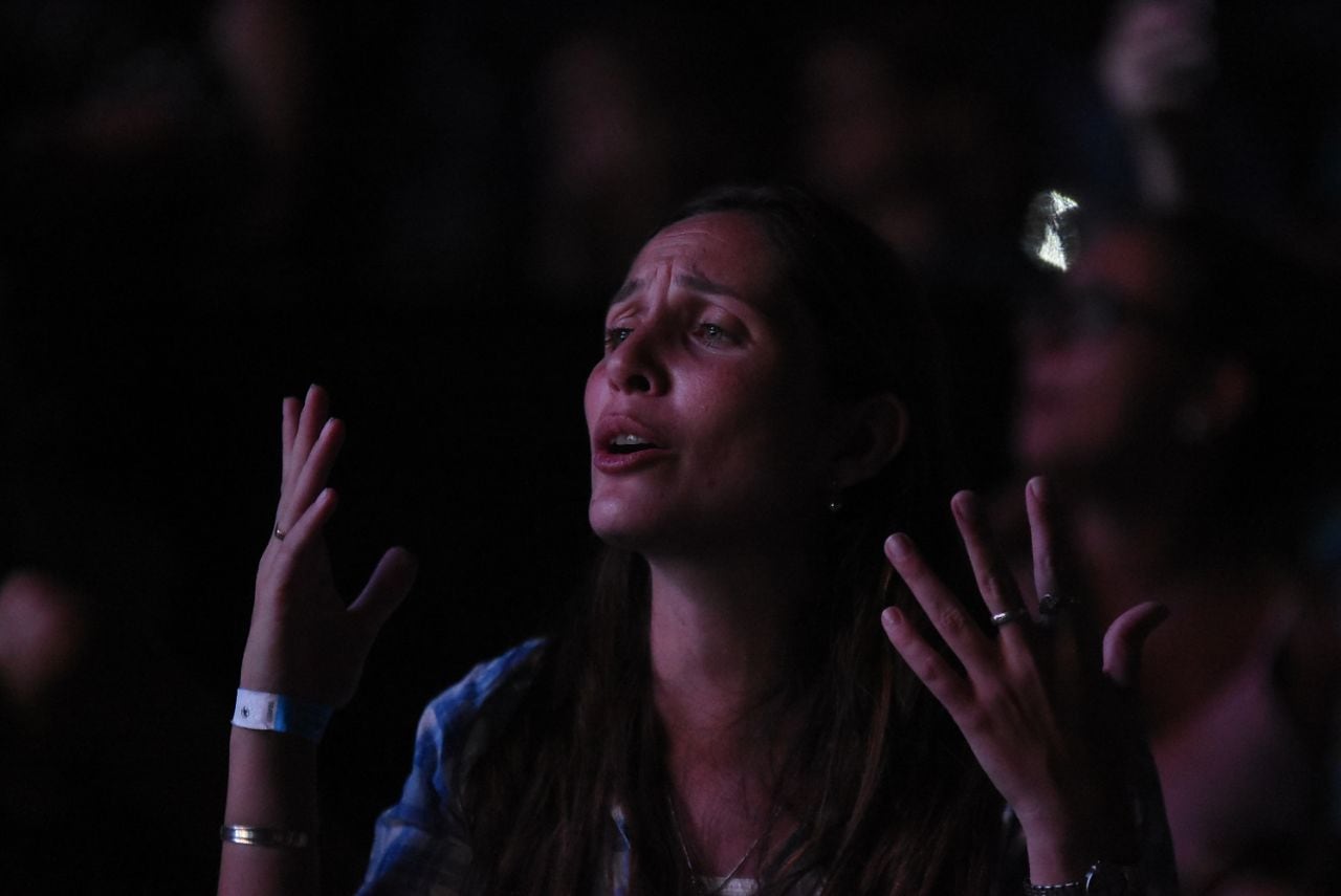 Abel Pintos convocó a 25 mil personas en Jesús María. Foto: Lucio Casalla.