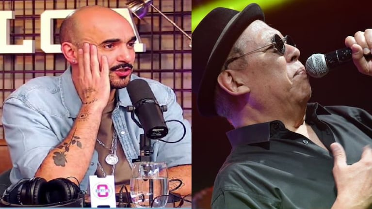 Abel Pintos recordó el día que fue telonero del Rey Pelusa