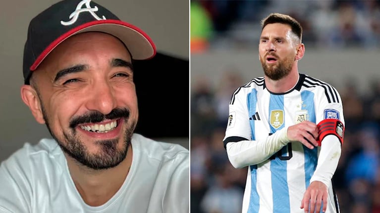 Abel Pintos recordó una particular anécdota para el casamiento de Messi.