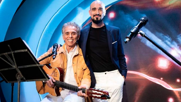 Abel y Jairo interpretaron Guitarra, dímelo Tú y Zamba del pañuelo. 
