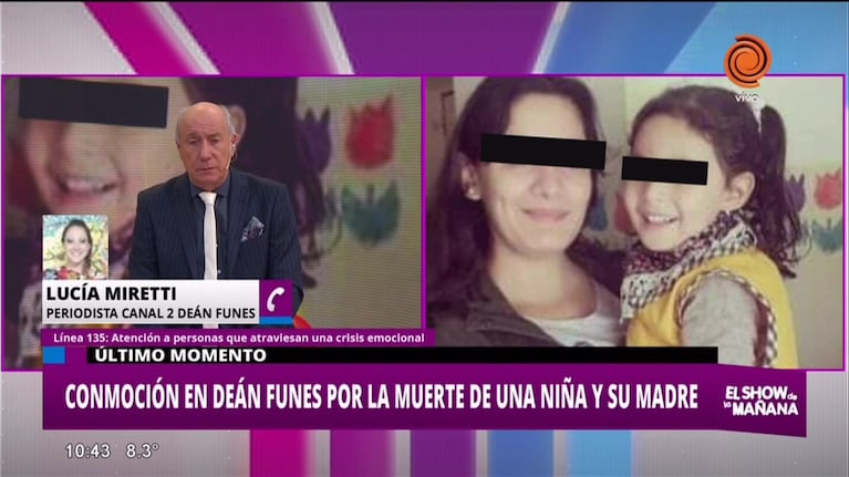 Aberrante caso de filicidio en Deán Funes