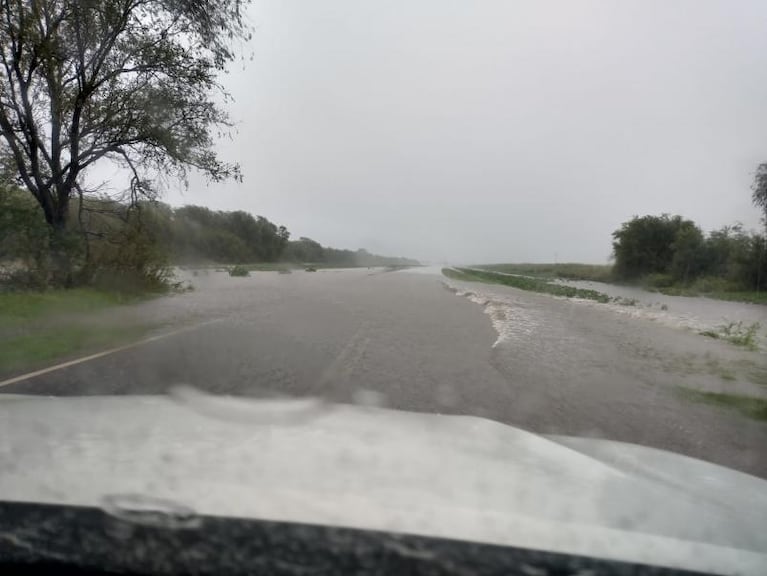 Abundante lluvia en el sur de Córdoba: más de 100 milímetros en las sierras