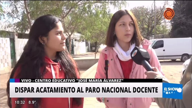 Acatamiento dispar al paro nacional en las escuelas