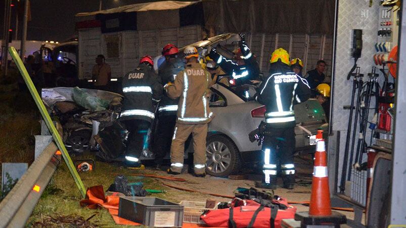 Accidente de tránsito en Río Cuarto, Córdoba.