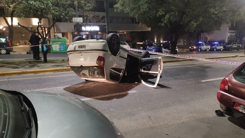 Accidente en barrio Nueva Córdoba. 