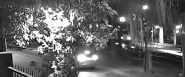 Accidente en el que murió Ernestina Pais.