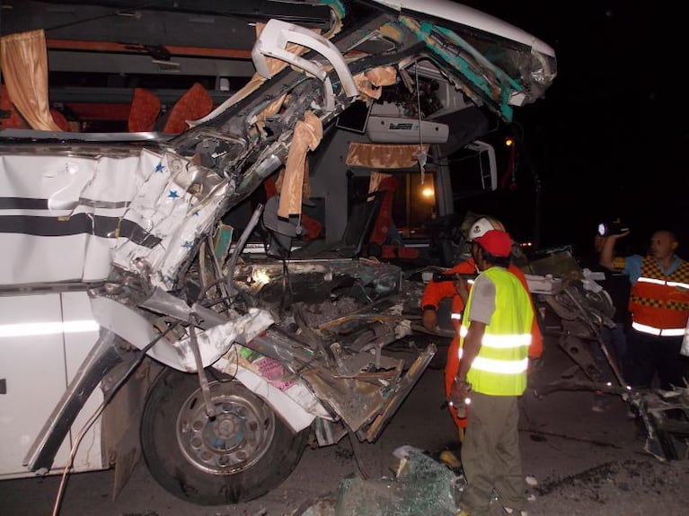 Accidente en la autopista a Rosario: 37 heridos