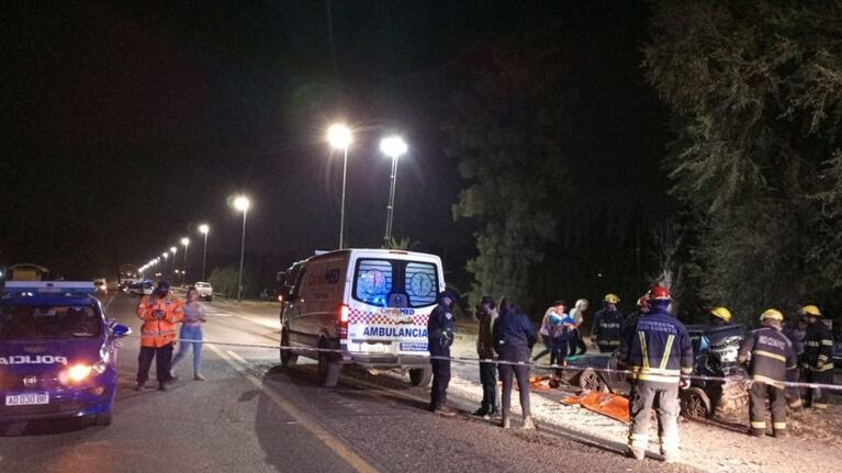 Accidente en la Ruta Nacional 36.