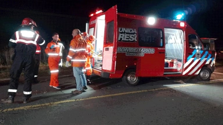 Accidente en la Ruta Provincial Nº 11.